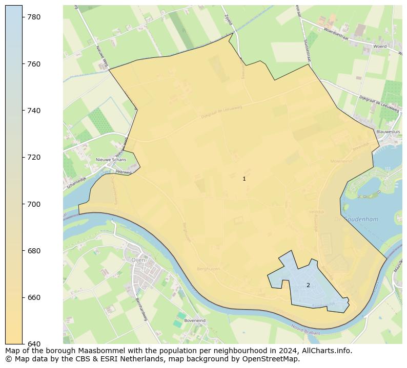 Image of the borough Maasbommel at the map. This image is used as introduction to this page. This page shows a lot of information about the population in the borough Maasbommel (such as the distribution by age groups of the residents, the composition of households, whether inhabitants are natives or Dutch with an immigration background, data about the houses (numbers, types, price development, use, type of property, ...) and more (car ownership, energy consumption, ...) based on open data from the Dutch Central Bureau of Statistics and various other sources!