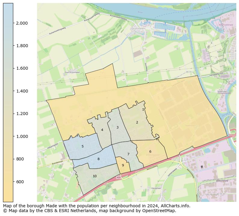 Image of the borough Made at the map. This image is used as introduction to this page. This page shows a lot of information about the population in the borough Made (such as the distribution by age groups of the residents, the composition of households, whether inhabitants are natives or Dutch with an immigration background, data about the houses (numbers, types, price development, use, type of property, ...) and more (car ownership, energy consumption, ...) based on open data from the Dutch Central Bureau of Statistics and various other sources!