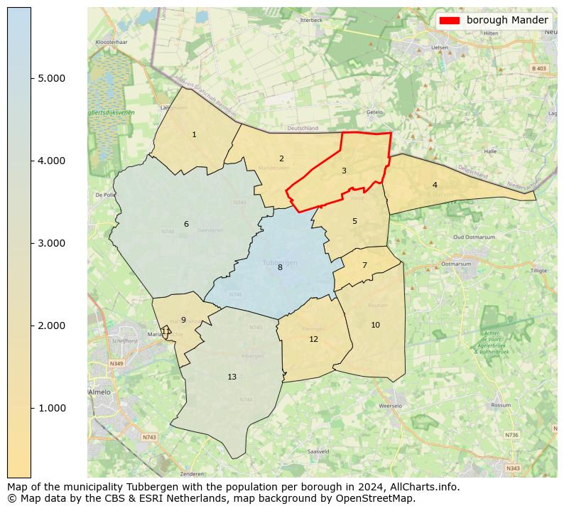 Image of the borough Mander at the map. This image is used as introduction to this page. This page shows a lot of information about the population in the borough Mander (such as the distribution by age groups of the residents, the composition of households, whether inhabitants are natives or Dutch with an immigration background, data about the houses (numbers, types, price development, use, type of property, ...) and more (car ownership, energy consumption, ...) based on open data from the Dutch Central Bureau of Statistics and various other sources!