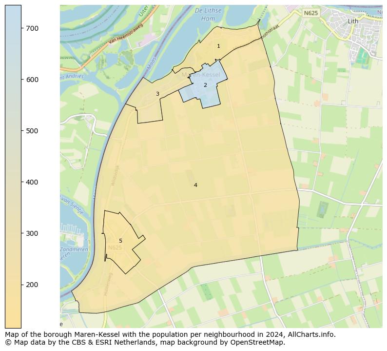 Image of the borough Maren-Kessel at the map. This image is used as introduction to this page. This page shows a lot of information about the population in the borough Maren-Kessel (such as the distribution by age groups of the residents, the composition of households, whether inhabitants are natives or Dutch with an immigration background, data about the houses (numbers, types, price development, use, type of property, ...) and more (car ownership, energy consumption, ...) based on open data from the Dutch Central Bureau of Statistics and various other sources!