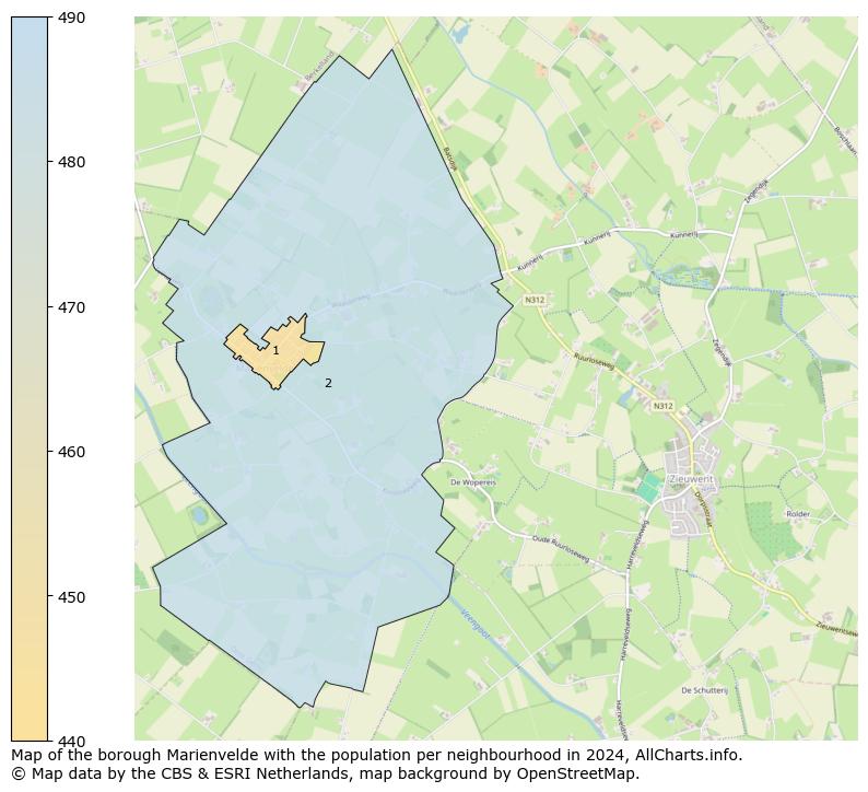 Image of the borough Marienvelde at the map. This image is used as introduction to this page. This page shows a lot of information about the population in the borough Marienvelde (such as the distribution by age groups of the residents, the composition of households, whether inhabitants are natives or Dutch with an immigration background, data about the houses (numbers, types, price development, use, type of property, ...) and more (car ownership, energy consumption, ...) based on open data from the Dutch Central Bureau of Statistics and various other sources!