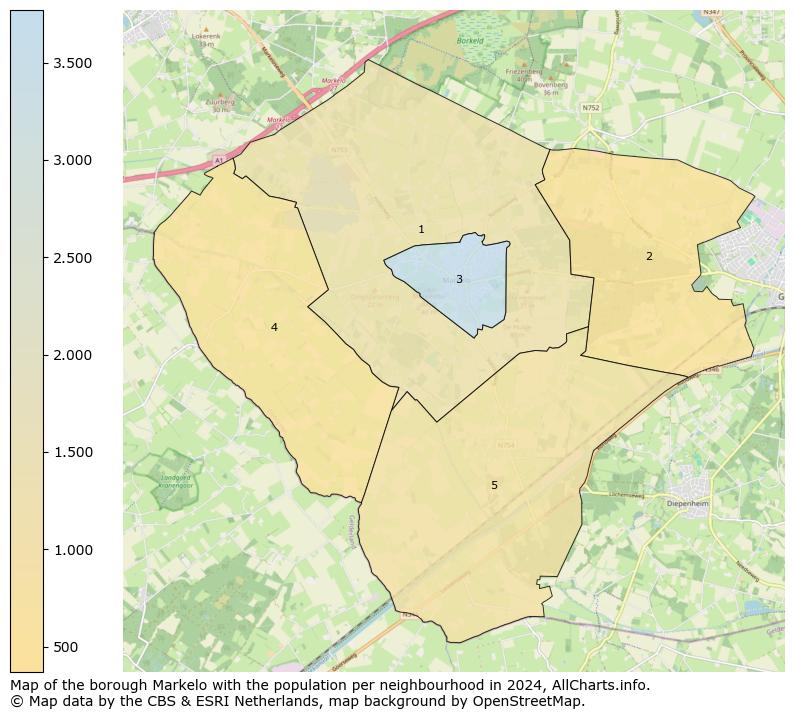 Image of the borough Markelo at the map. This image is used as introduction to this page. This page shows a lot of information about the population in the borough Markelo (such as the distribution by age groups of the residents, the composition of households, whether inhabitants are natives or Dutch with an immigration background, data about the houses (numbers, types, price development, use, type of property, ...) and more (car ownership, energy consumption, ...) based on open data from the Dutch Central Bureau of Statistics and various other sources!