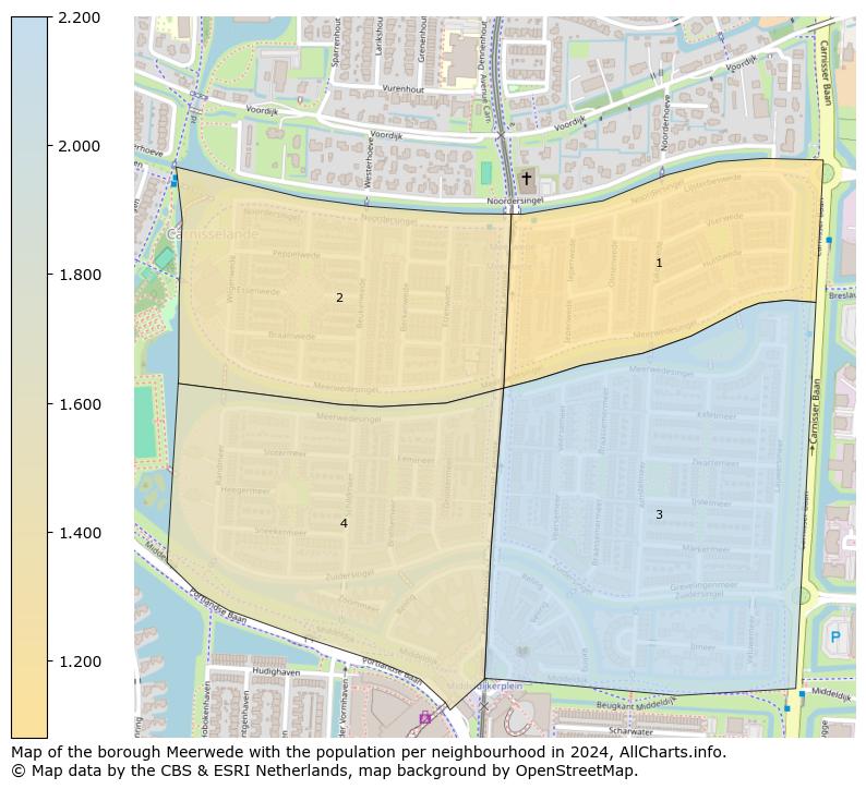 Image of the borough Meerwede at the map. This image is used as introduction to this page. This page shows a lot of information about the population in the borough Meerwede (such as the distribution by age groups of the residents, the composition of households, whether inhabitants are natives or Dutch with an immigration background, data about the houses (numbers, types, price development, use, type of property, ...) and more (car ownership, energy consumption, ...) based on open data from the Dutch Central Bureau of Statistics and various other sources!