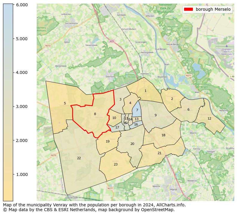 Image of the borough Merselo at the map. This image is used as introduction to this page. This page shows a lot of information about the population in the borough Merselo (such as the distribution by age groups of the residents, the composition of households, whether inhabitants are natives or Dutch with an immigration background, data about the houses (numbers, types, price development, use, type of property, ...) and more (car ownership, energy consumption, ...) based on open data from the Dutch Central Bureau of Statistics and various other sources!