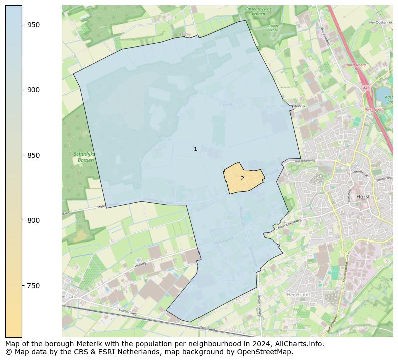 Image of the borough Meterik at the map. This image is used as introduction to this page. This page shows a lot of information about the population in the borough Meterik (such as the distribution by age groups of the residents, the composition of households, whether inhabitants are natives or Dutch with an immigration background, data about the houses (numbers, types, price development, use, type of property, ...) and more (car ownership, energy consumption, ...) based on open data from the Dutch Central Bureau of Statistics and various other sources!