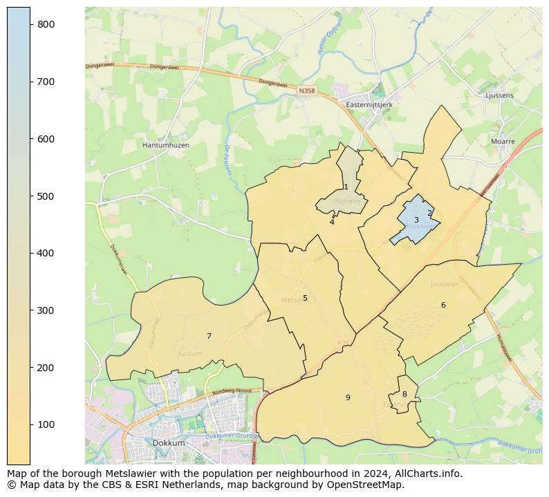 Image of the borough Metslawier at the map. This image is used as introduction to this page. This page shows a lot of information about the population in the borough Metslawier (such as the distribution by age groups of the residents, the composition of households, whether inhabitants are natives or Dutch with an immigration background, data about the houses (numbers, types, price development, use, type of property, ...) and more (car ownership, energy consumption, ...) based on open data from the Dutch Central Bureau of Statistics and various other sources!