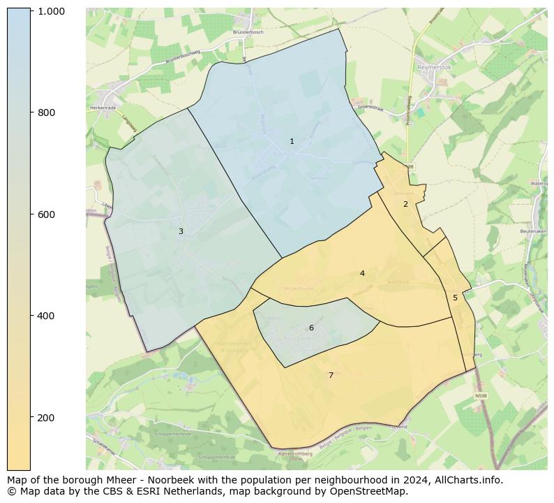 Image of the borough Mheer - Noorbeek at the map. This image is used as introduction to this page. This page shows a lot of information about the population in the borough Mheer - Noorbeek (such as the distribution by age groups of the residents, the composition of households, whether inhabitants are natives or Dutch with an immigration background, data about the houses (numbers, types, price development, use, type of property, ...) and more (car ownership, energy consumption, ...) based on open data from the Dutch Central Bureau of Statistics and various other sources!