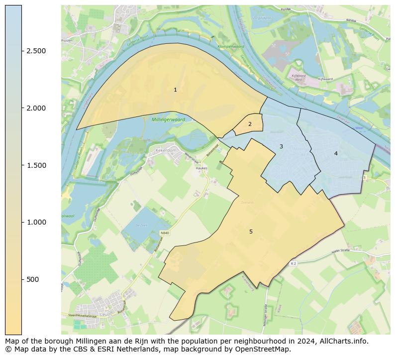 Image of the borough Millingen aan de Rijn at the map. This image is used as introduction to this page. This page shows a lot of information about the population in the borough Millingen aan de Rijn (such as the distribution by age groups of the residents, the composition of households, whether inhabitants are natives or Dutch with an immigration background, data about the houses (numbers, types, price development, use, type of property, ...) and more (car ownership, energy consumption, ...) based on open data from the Dutch Central Bureau of Statistics and various other sources!