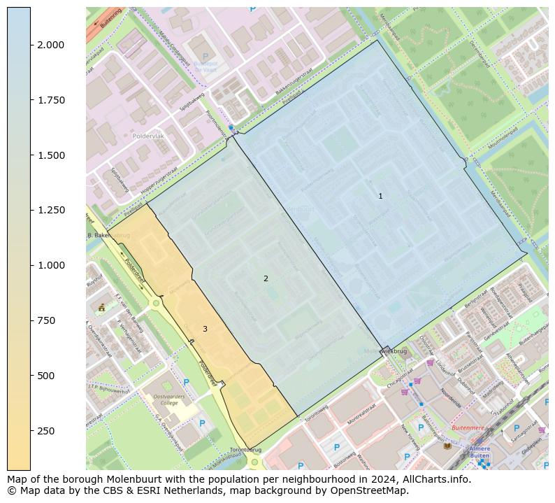 Image of the borough Molenbuurt at the map. This image is used as introduction to this page. This page shows a lot of information about the population in the borough Molenbuurt (such as the distribution by age groups of the residents, the composition of households, whether inhabitants are natives or Dutch with an immigration background, data about the houses (numbers, types, price development, use, type of property, ...) and more (car ownership, energy consumption, ...) based on open data from the Dutch Central Bureau of Statistics and various other sources!