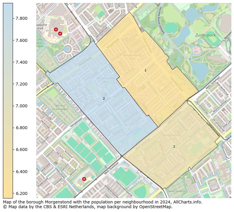 Image of the borough Morgenstond at the map. This image is used as introduction to this page. This page shows a lot of information about the population in the borough Morgenstond (such as the distribution by age groups of the residents, the composition of households, whether inhabitants are natives or Dutch with an immigration background, data about the houses (numbers, types, price development, use, type of property, ...) and more (car ownership, energy consumption, ...) based on open data from the Dutch Central Bureau of Statistics and various other sources!