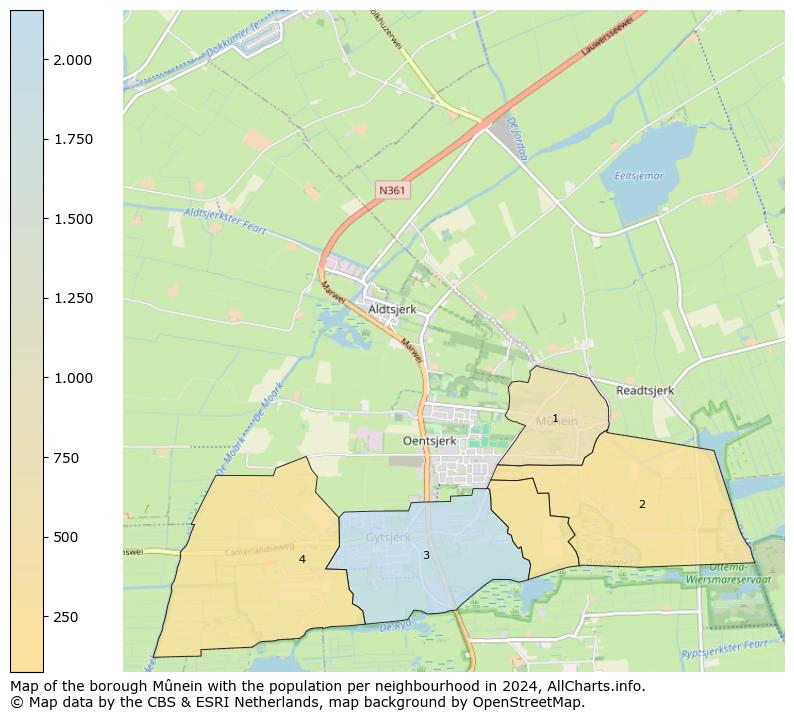 Image of the borough Mûnein at the map. This image is used as introduction to this page. This page shows a lot of information about the population in the borough Mûnein (such as the distribution by age groups of the residents, the composition of households, whether inhabitants are natives or Dutch with an immigration background, data about the houses (numbers, types, price development, use, type of property, ...) and more (car ownership, energy consumption, ...) based on open data from the Dutch Central Bureau of Statistics and various other sources!