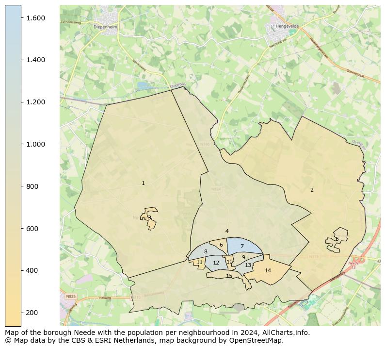 Image of the borough Neede at the map. This image is used as introduction to this page. This page shows a lot of information about the population in the borough Neede (such as the distribution by age groups of the residents, the composition of households, whether inhabitants are natives or Dutch with an immigration background, data about the houses (numbers, types, price development, use, type of property, ...) and more (car ownership, energy consumption, ...) based on open data from the Dutch Central Bureau of Statistics and various other sources!