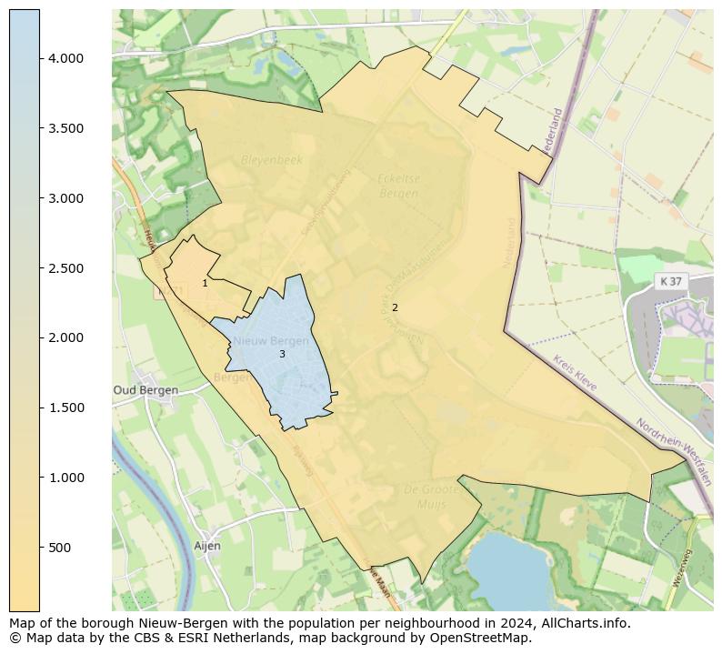 Image of the borough Nieuw-Bergen at the map. This image is used as introduction to this page. This page shows a lot of information about the population in the borough Nieuw-Bergen (such as the distribution by age groups of the residents, the composition of households, whether inhabitants are natives or Dutch with an immigration background, data about the houses (numbers, types, price development, use, type of property, ...) and more (car ownership, energy consumption, ...) based on open data from the Dutch Central Bureau of Statistics and various other sources!