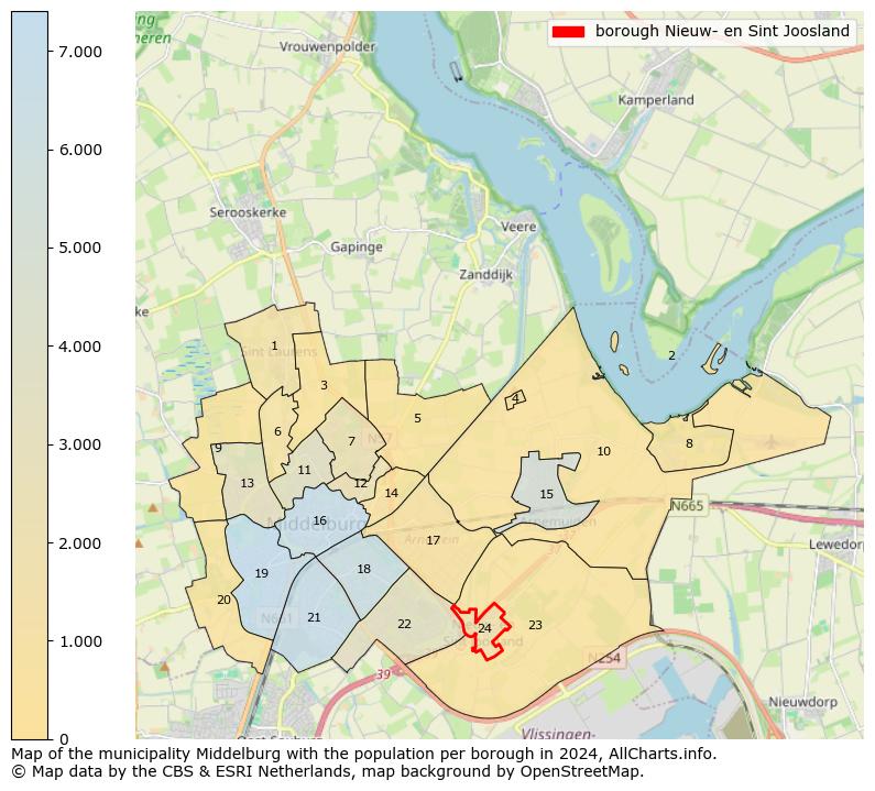 Image of the borough Nieuw- en Sint Joosland at the map. This image is used as introduction to this page. This page shows a lot of information about the population in the borough Nieuw- en Sint Joosland (such as the distribution by age groups of the residents, the composition of households, whether inhabitants are natives or Dutch with an immigration background, data about the houses (numbers, types, price development, use, type of property, ...) and more (car ownership, energy consumption, ...) based on open data from the Dutch Central Bureau of Statistics and various other sources!