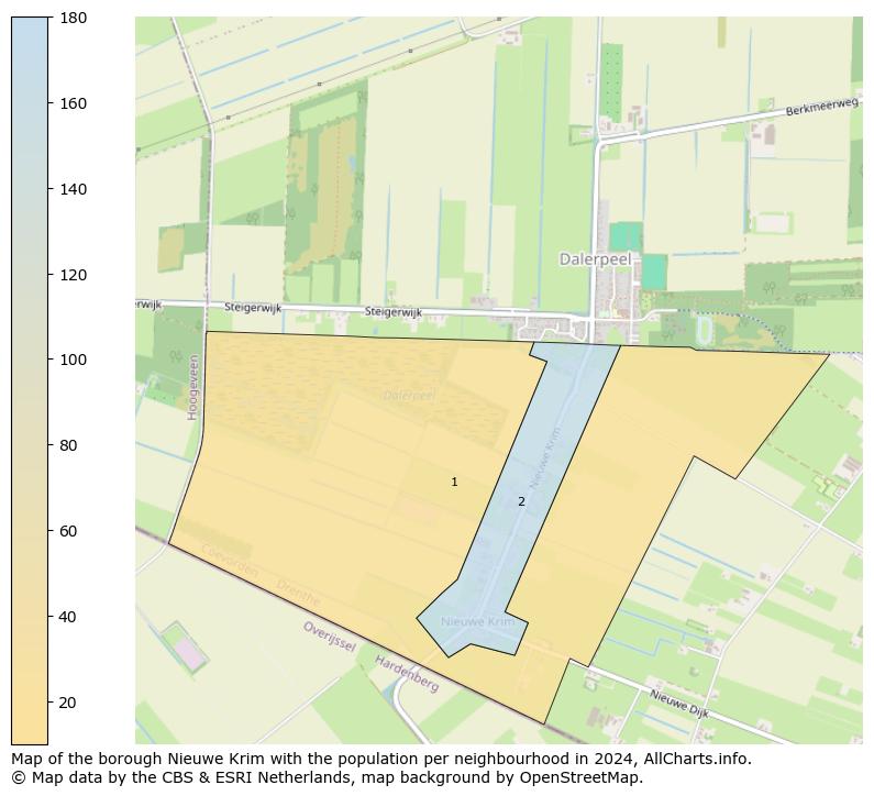 Image of the borough Nieuwe Krim at the map. This image is used as introduction to this page. This page shows a lot of information about the population in the borough Nieuwe Krim (such as the distribution by age groups of the residents, the composition of households, whether inhabitants are natives or Dutch with an immigration background, data about the houses (numbers, types, price development, use, type of property, ...) and more (car ownership, energy consumption, ...) based on open data from the Dutch Central Bureau of Statistics and various other sources!