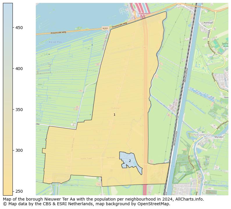 Image of the borough Nieuwer Ter Aa at the map. This image is used as introduction to this page. This page shows a lot of information about the population in the borough Nieuwer Ter Aa (such as the distribution by age groups of the residents, the composition of households, whether inhabitants are natives or Dutch with an immigration background, data about the houses (numbers, types, price development, use, type of property, ...) and more (car ownership, energy consumption, ...) based on open data from the Dutch Central Bureau of Statistics and various other sources!