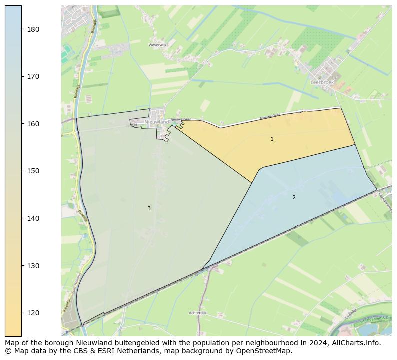 Image of the borough Nieuwland buitengebied at the map. This image is used as introduction to this page. This page shows a lot of information about the population in the borough Nieuwland buitengebied (such as the distribution by age groups of the residents, the composition of households, whether inhabitants are natives or Dutch with an immigration background, data about the houses (numbers, types, price development, use, type of property, ...) and more (car ownership, energy consumption, ...) based on open data from the Dutch Central Bureau of Statistics and various other sources!