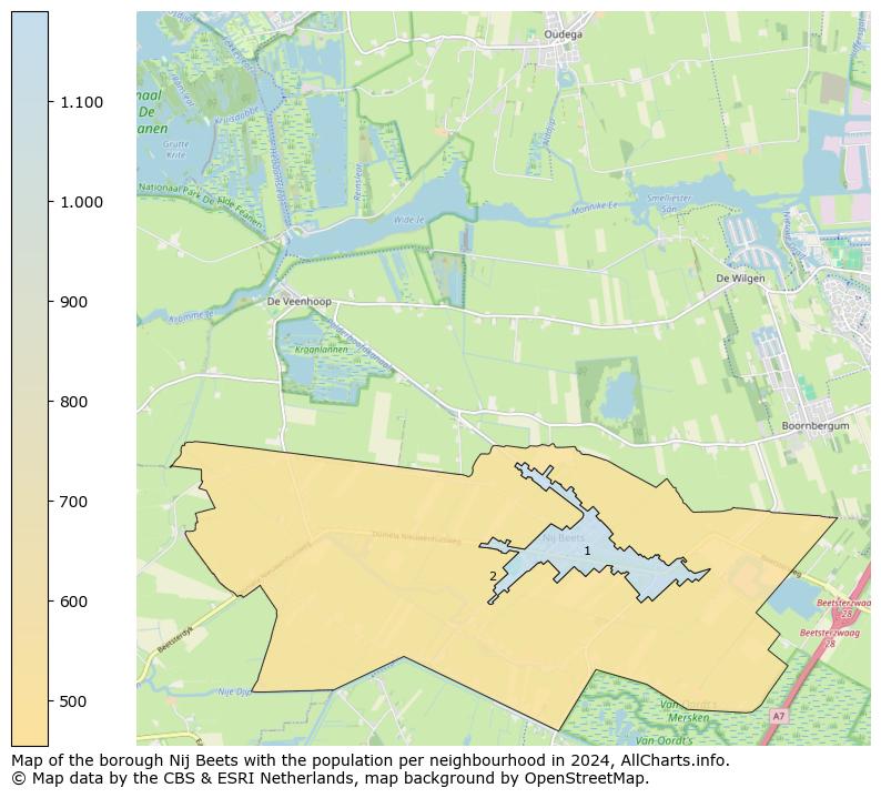 Image of the borough Nij Beets at the map. This image is used as introduction to this page. This page shows a lot of information about the population in the borough Nij Beets (such as the distribution by age groups of the residents, the composition of households, whether inhabitants are natives or Dutch with an immigration background, data about the houses (numbers, types, price development, use, type of property, ...) and more (car ownership, energy consumption, ...) based on open data from the Dutch Central Bureau of Statistics and various other sources!