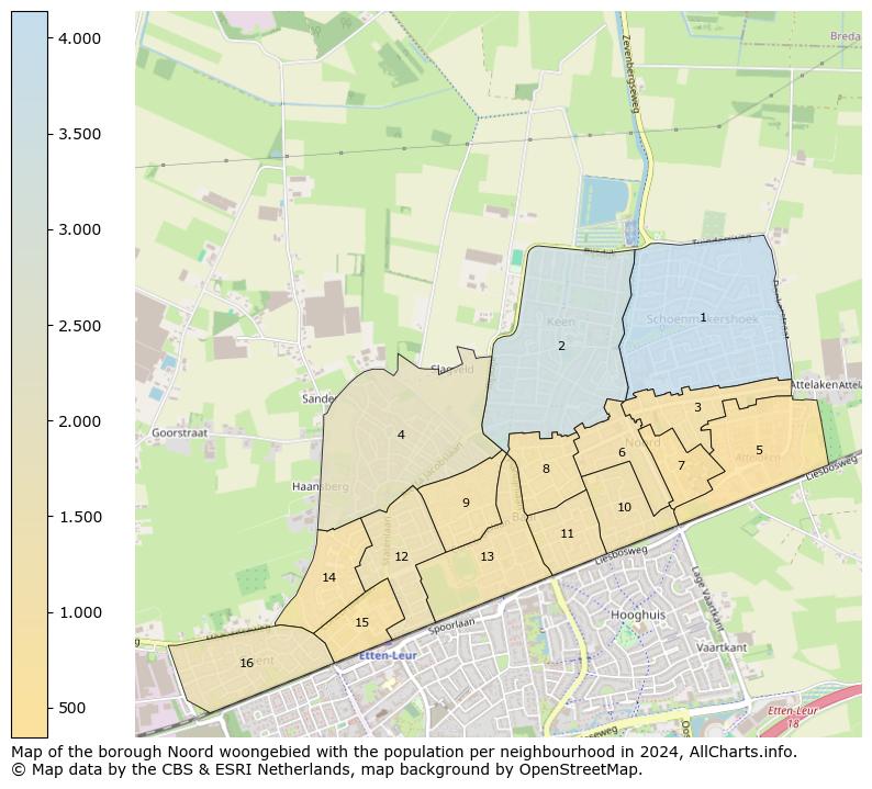 Image of the borough Noord woongebied at the map. This image is used as introduction to this page. This page shows a lot of information about the population in the borough Noord woongebied (such as the distribution by age groups of the residents, the composition of households, whether inhabitants are natives or Dutch with an immigration background, data about the houses (numbers, types, price development, use, type of property, ...) and more (car ownership, energy consumption, ...) based on open data from the Dutch Central Bureau of Statistics and various other sources!