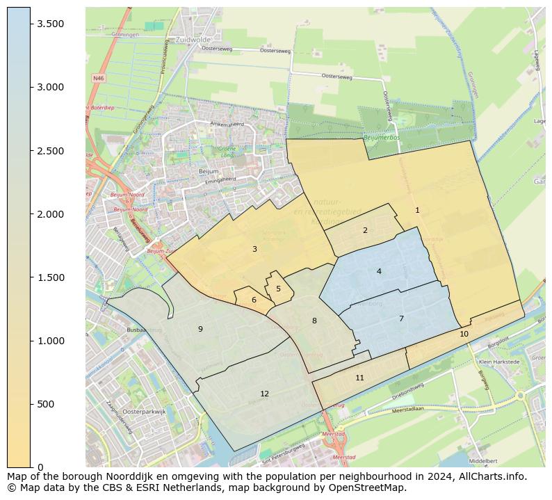 Image of the borough Noorddijk en omgeving at the map. This image is used as introduction to this page. This page shows a lot of information about the population in the borough Noorddijk en omgeving (such as the distribution by age groups of the residents, the composition of households, whether inhabitants are natives or Dutch with an immigration background, data about the houses (numbers, types, price development, use, type of property, ...) and more (car ownership, energy consumption, ...) based on open data from the Dutch Central Bureau of Statistics and various other sources!