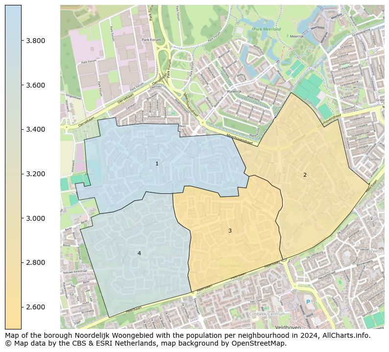 Image of the borough Noordelijk Woongebied at the map. This image is used as introduction to this page. This page shows a lot of information about the population in the borough Noordelijk Woongebied (such as the distribution by age groups of the residents, the composition of households, whether inhabitants are natives or Dutch with an immigration background, data about the houses (numbers, types, price development, use, type of property, ...) and more (car ownership, energy consumption, ...) based on open data from the Dutch Central Bureau of Statistics and various other sources!