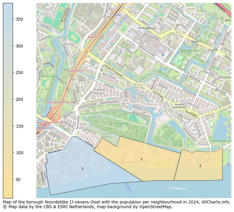 Image of the borough Noordelijke IJ-oevers-Oost at the map. This image is used as introduction to this page. This page shows a lot of information about the population in the borough Noordelijke IJ-oevers-Oost (such as the distribution by age groups of the residents, the composition of households, whether inhabitants are natives or Dutch with an immigration background, data about the houses (numbers, types, price development, use, type of property, ...) and more (car ownership, energy consumption, ...) based on open data from the Dutch Central Bureau of Statistics and various other sources!