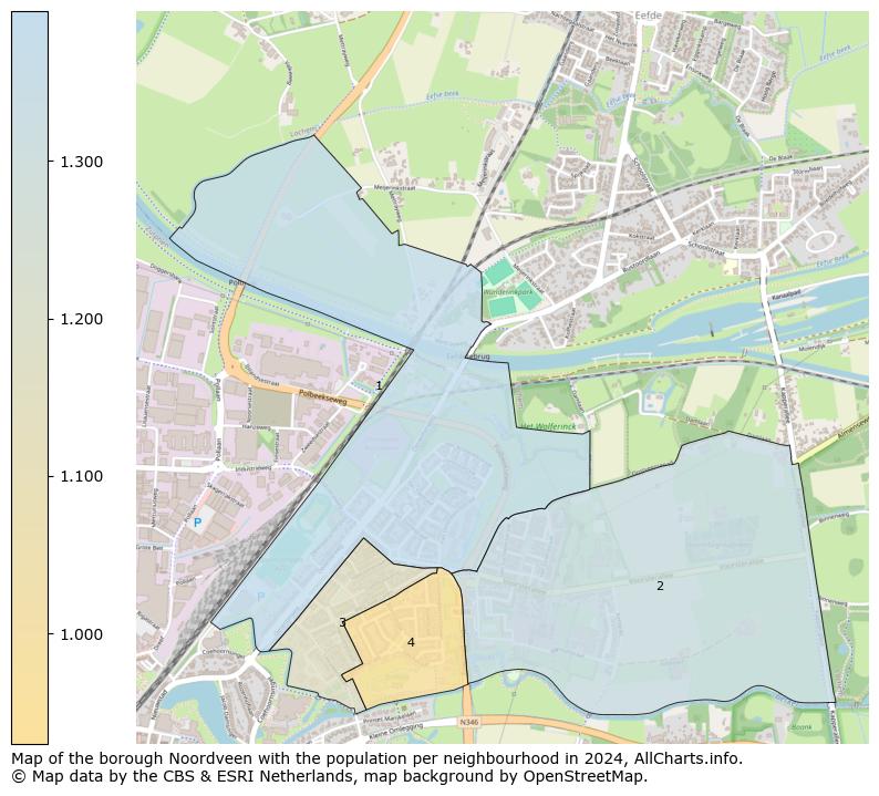 Image of the borough Noordveen at the map. This image is used as introduction to this page. This page shows a lot of information about the population in the borough Noordveen (such as the distribution by age groups of the residents, the composition of households, whether inhabitants are natives or Dutch with an immigration background, data about the houses (numbers, types, price development, use, type of property, ...) and more (car ownership, energy consumption, ...) based on open data from the Dutch Central Bureau of Statistics and various other sources!