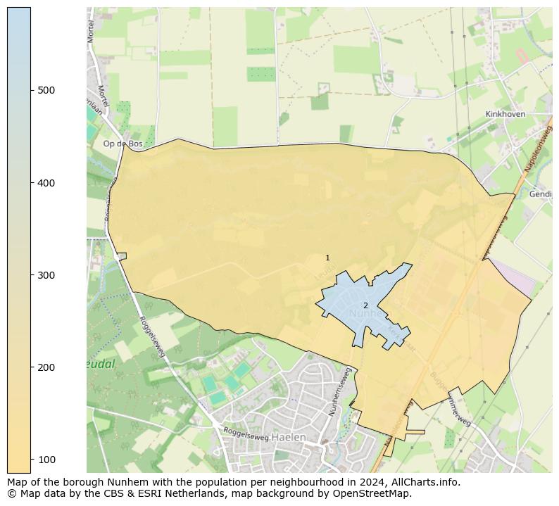 Image of the borough Nunhem at the map. This image is used as introduction to this page. This page shows a lot of information about the population in the borough Nunhem (such as the distribution by age groups of the residents, the composition of households, whether inhabitants are natives or Dutch with an immigration background, data about the houses (numbers, types, price development, use, type of property, ...) and more (car ownership, energy consumption, ...) based on open data from the Dutch Central Bureau of Statistics and various other sources!