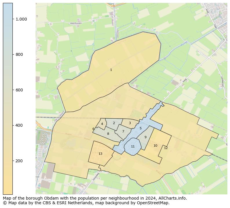 Image of the borough Obdam at the map. This image is used as introduction to this page. This page shows a lot of information about the population in the borough Obdam (such as the distribution by age groups of the residents, the composition of households, whether inhabitants are natives or Dutch with an immigration background, data about the houses (numbers, types, price development, use, type of property, ...) and more (car ownership, energy consumption, ...) based on open data from the Dutch Central Bureau of Statistics and various other sources!