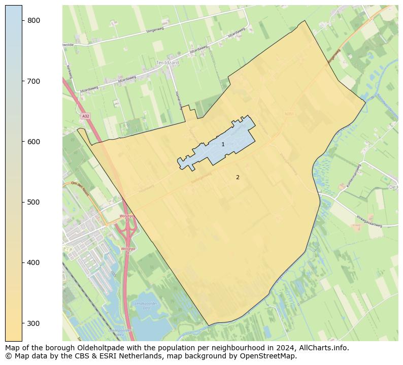 Image of the borough Oldeholtpade at the map. This image is used as introduction to this page. This page shows a lot of information about the population in the borough Oldeholtpade (such as the distribution by age groups of the residents, the composition of households, whether inhabitants are natives or Dutch with an immigration background, data about the houses (numbers, types, price development, use, type of property, ...) and more (car ownership, energy consumption, ...) based on open data from the Dutch Central Bureau of Statistics and various other sources!