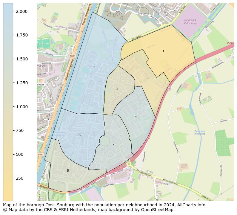 Image of the borough Oost-Souburg at the map. This image is used as introduction to this page. This page shows a lot of information about the population in the borough Oost-Souburg (such as the distribution by age groups of the residents, the composition of households, whether inhabitants are natives or Dutch with an immigration background, data about the houses (numbers, types, price development, use, type of property, ...) and more (car ownership, energy consumption, ...) based on open data from the Dutch Central Bureau of Statistics and various other sources!