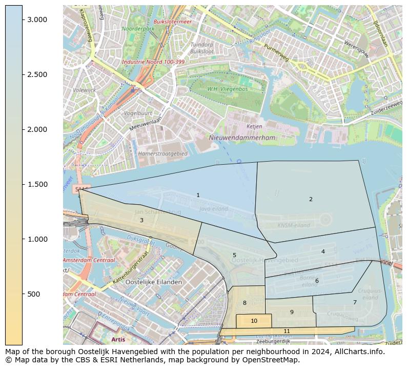 Image of the borough Oostelijk Havengebied at the map. This image is used as introduction to this page. This page shows a lot of information about the population in the borough Oostelijk Havengebied (such as the distribution by age groups of the residents, the composition of households, whether inhabitants are natives or Dutch with an immigration background, data about the houses (numbers, types, price development, use, type of property, ...) and more (car ownership, energy consumption, ...) based on open data from the Dutch Central Bureau of Statistics and various other sources!