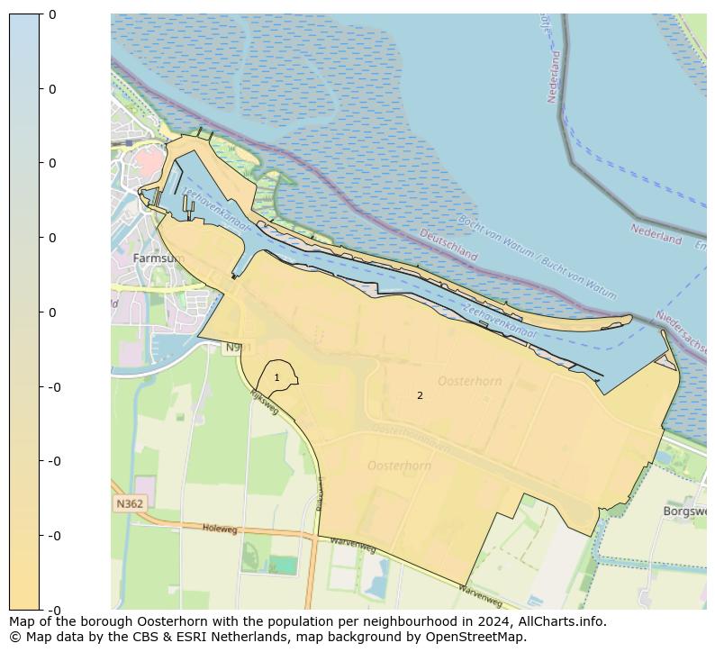 Image of the borough Oosterhorn at the map. This image is used as introduction to this page. This page shows a lot of information about the population in the borough Oosterhorn (such as the distribution by age groups of the residents, the composition of households, whether inhabitants are natives or Dutch with an immigration background, data about the houses (numbers, types, price development, use, type of property, ...) and more (car ownership, energy consumption, ...) based on open data from the Dutch Central Bureau of Statistics and various other sources!