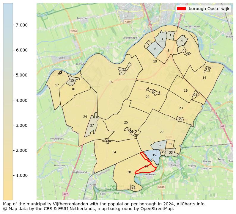 Image of the borough Oosterwijk at the map. This image is used as introduction to this page. This page shows a lot of information about the population in the borough Oosterwijk (such as the distribution by age groups of the residents, the composition of households, whether inhabitants are natives or Dutch with an immigration background, data about the houses (numbers, types, price development, use, type of property, ...) and more (car ownership, energy consumption, ...) based on open data from the Dutch Central Bureau of Statistics and various other sources!