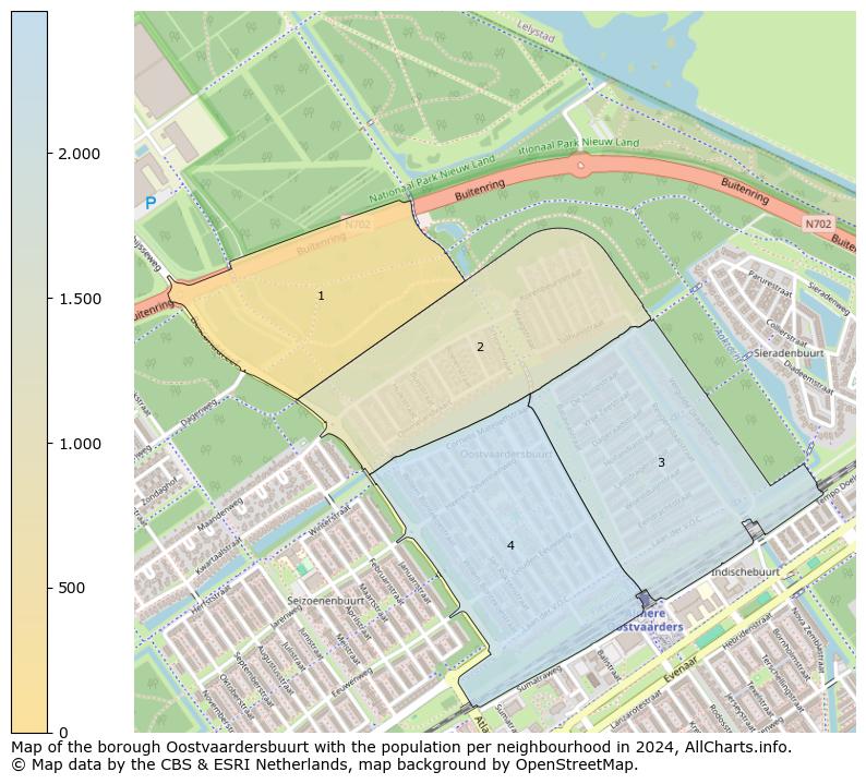 Image of the borough Oostvaardersbuurt at the map. This image is used as introduction to this page. This page shows a lot of information about the population in the borough Oostvaardersbuurt (such as the distribution by age groups of the residents, the composition of households, whether inhabitants are natives or Dutch with an immigration background, data about the houses (numbers, types, price development, use, type of property, ...) and more (car ownership, energy consumption, ...) based on open data from the Dutch Central Bureau of Statistics and various other sources!