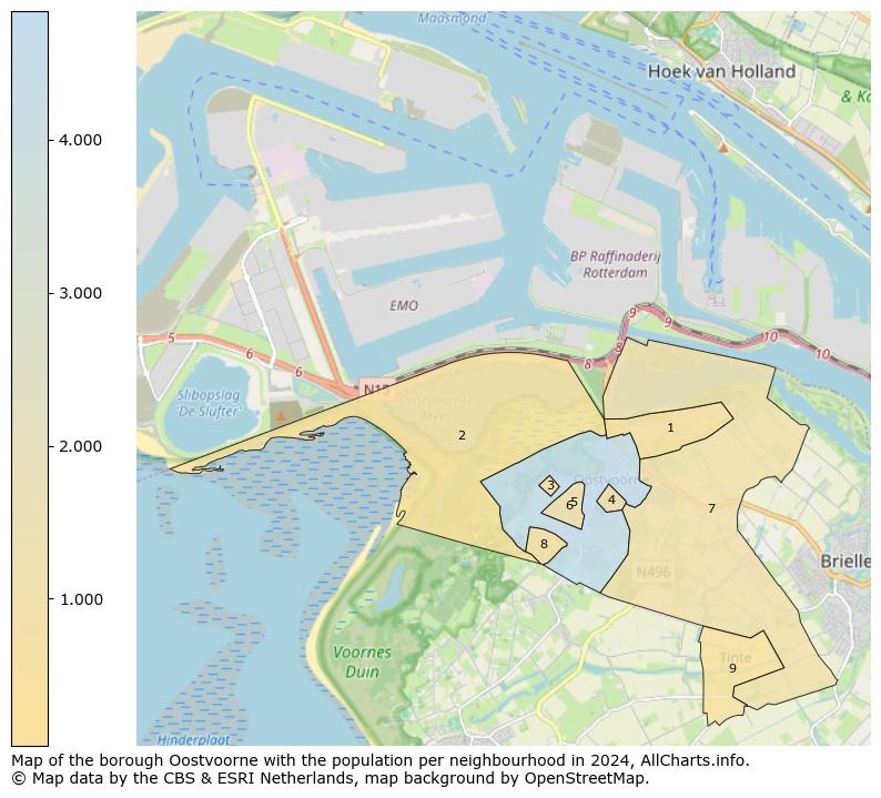 Image of the borough Oostvoorne at the map. This image is used as introduction to this page. This page shows a lot of information about the population in the borough Oostvoorne (such as the distribution by age groups of the residents, the composition of households, whether inhabitants are natives or Dutch with an immigration background, data about the houses (numbers, types, price development, use, type of property, ...) and more (car ownership, energy consumption, ...) based on open data from the Dutch Central Bureau of Statistics and various other sources!