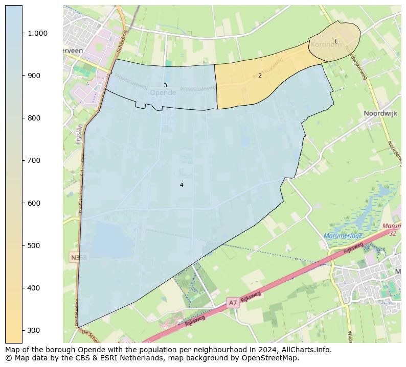 Image of the borough Opende at the map. This image is used as introduction to this page. This page shows a lot of information about the population in the borough Opende (such as the distribution by age groups of the residents, the composition of households, whether inhabitants are natives or Dutch with an immigration background, data about the houses (numbers, types, price development, use, type of property, ...) and more (car ownership, energy consumption, ...) based on open data from the Dutch Central Bureau of Statistics and various other sources!