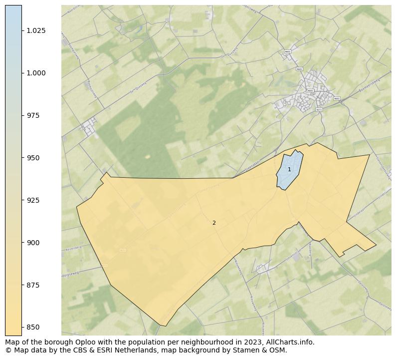 Map of the borough Oploo with the population per neighbourhood in 2023. This page shows a lot of information about residents (such as the distribution by age groups, family composition, gender, native or Dutch with an immigration background, ...), homes (numbers, types, price development, use, type of property, ...) and more (car ownership, energy consumption, ...) based on open data from the Dutch Central Bureau of Statistics and various other sources!