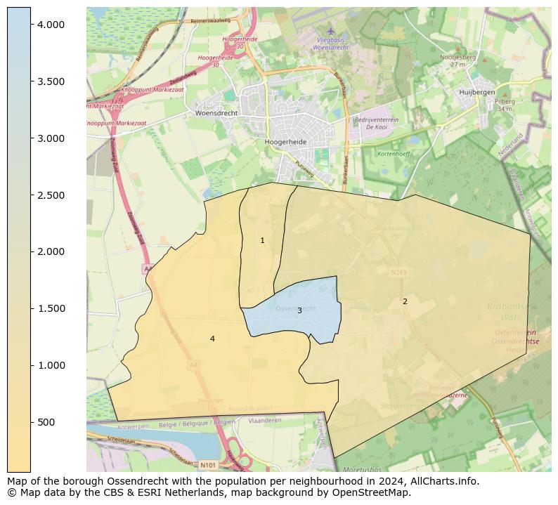 Image of the borough Ossendrecht at the map. This image is used as introduction to this page. This page shows a lot of information about the population in the borough Ossendrecht (such as the distribution by age groups of the residents, the composition of households, whether inhabitants are natives or Dutch with an immigration background, data about the houses (numbers, types, price development, use, type of property, ...) and more (car ownership, energy consumption, ...) based on open data from the Dutch Central Bureau of Statistics and various other sources!