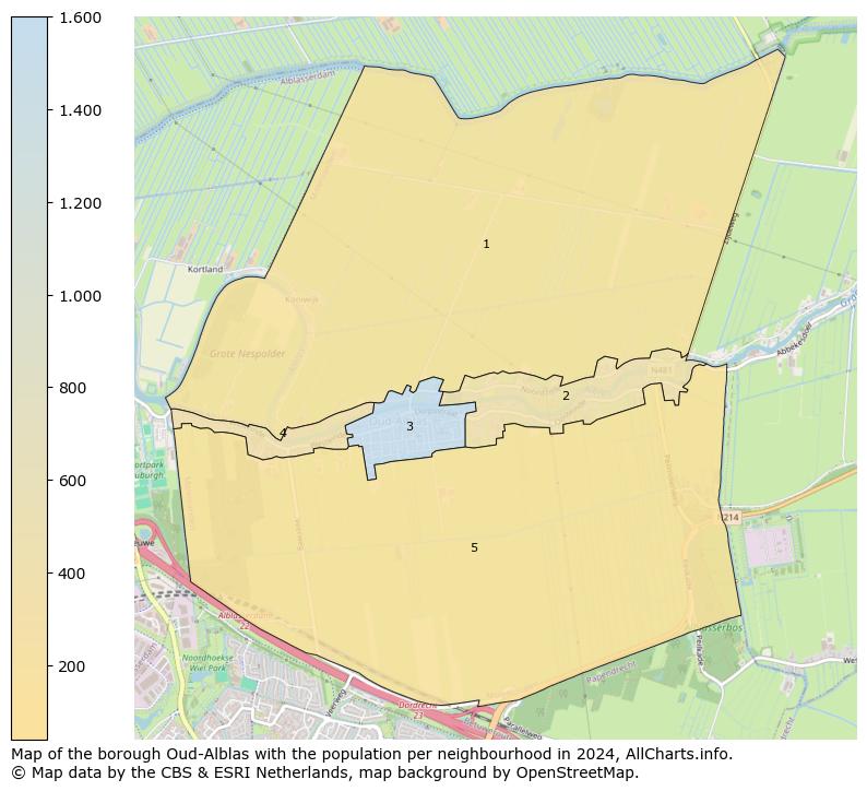 Image of the borough Oud-Alblas at the map. This image is used as introduction to this page. This page shows a lot of information about the population in the borough Oud-Alblas (such as the distribution by age groups of the residents, the composition of households, whether inhabitants are natives or Dutch with an immigration background, data about the houses (numbers, types, price development, use, type of property, ...) and more (car ownership, energy consumption, ...) based on open data from the Dutch Central Bureau of Statistics and various other sources!