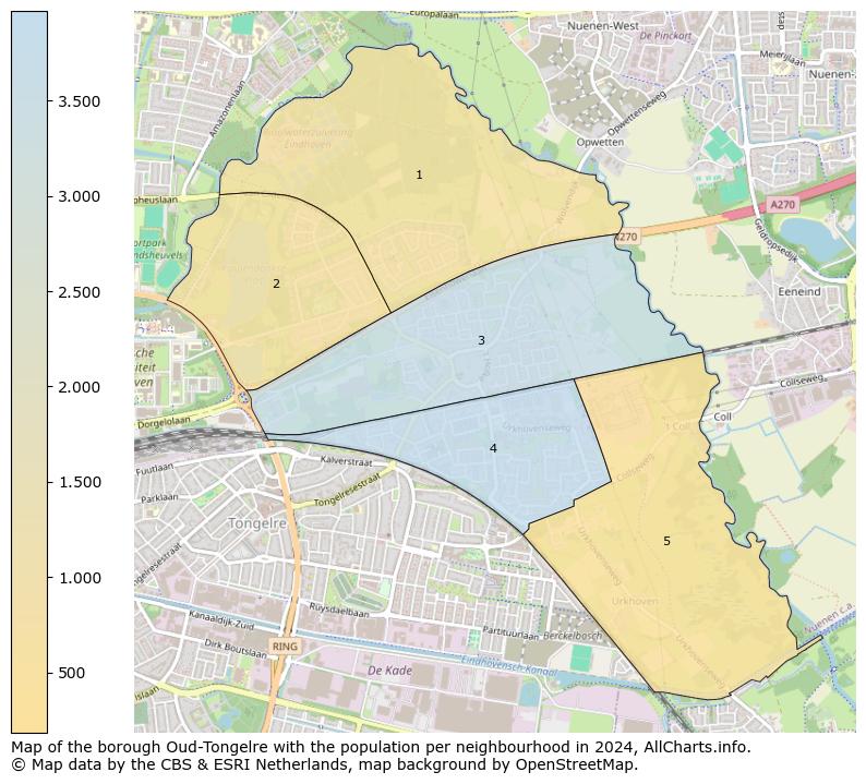 Image of the borough Oud-Tongelre at the map. This image is used as introduction to this page. This page shows a lot of information about the population in the borough Oud-Tongelre (such as the distribution by age groups of the residents, the composition of households, whether inhabitants are natives or Dutch with an immigration background, data about the houses (numbers, types, price development, use, type of property, ...) and more (car ownership, energy consumption, ...) based on open data from the Dutch Central Bureau of Statistics and various other sources!