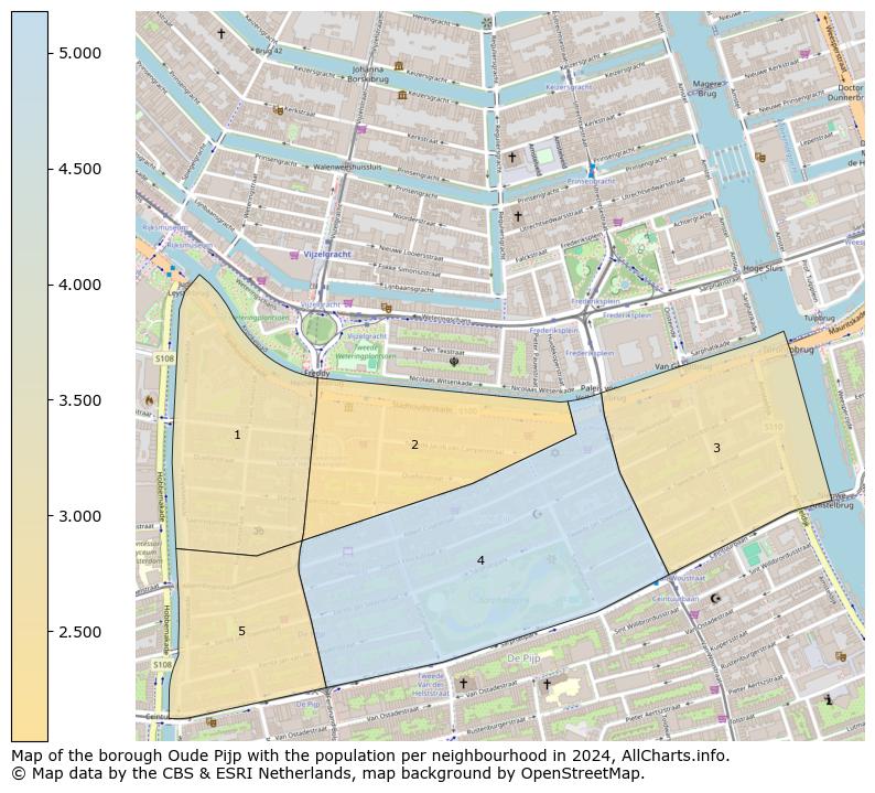 Image of the borough Oude Pijp at the map. This image is used as introduction to this page. This page shows a lot of information about the population in the borough Oude Pijp (such as the distribution by age groups of the residents, the composition of households, whether inhabitants are natives or Dutch with an immigration background, data about the houses (numbers, types, price development, use, type of property, ...) and more (car ownership, energy consumption, ...) based on open data from the Dutch Central Bureau of Statistics and various other sources!