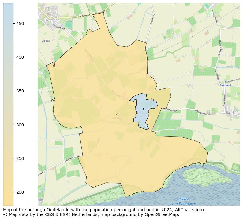 Image of the borough Oudelande at the map. This image is used as introduction to this page. This page shows a lot of information about the population in the borough Oudelande (such as the distribution by age groups of the residents, the composition of households, whether inhabitants are natives or Dutch with an immigration background, data about the houses (numbers, types, price development, use, type of property, ...) and more (car ownership, energy consumption, ...) based on open data from the Dutch Central Bureau of Statistics and various other sources!