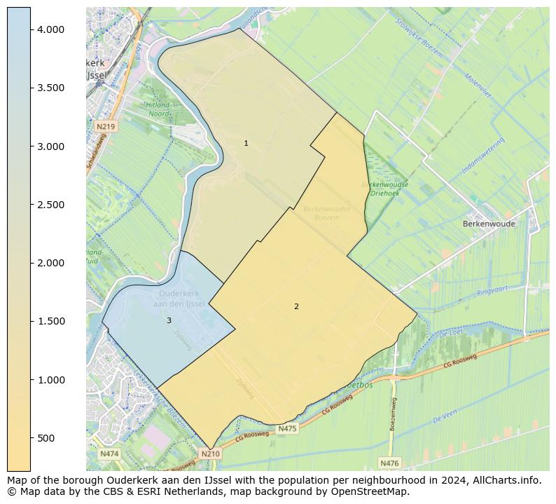 Image of the borough Ouderkerk aan den IJssel at the map. This image is used as introduction to this page. This page shows a lot of information about the population in the borough Ouderkerk aan den IJssel (such as the distribution by age groups of the residents, the composition of households, whether inhabitants are natives or Dutch with an immigration background, data about the houses (numbers, types, price development, use, type of property, ...) and more (car ownership, energy consumption, ...) based on open data from the Dutch Central Bureau of Statistics and various other sources!