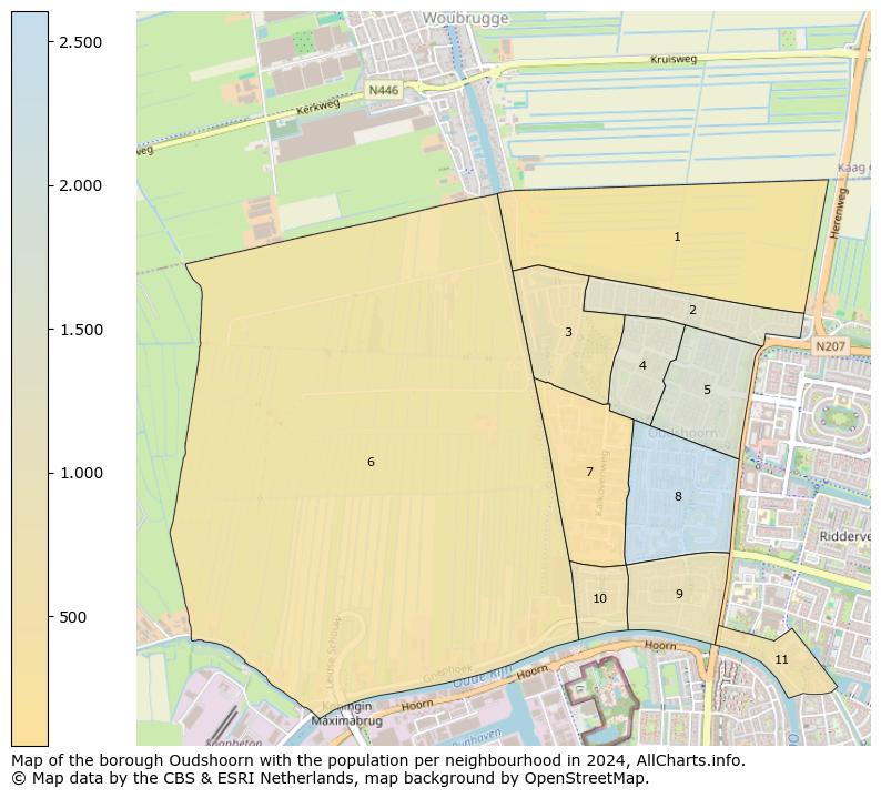 Image of the borough Oudshoorn at the map. This image is used as introduction to this page. This page shows a lot of information about the population in the borough Oudshoorn (such as the distribution by age groups of the residents, the composition of households, whether inhabitants are natives or Dutch with an immigration background, data about the houses (numbers, types, price development, use, type of property, ...) and more (car ownership, energy consumption, ...) based on open data from the Dutch Central Bureau of Statistics and various other sources!