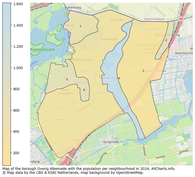 Image of the borough Overig Alkemade at the map. This image is used as introduction to this page. This page shows a lot of information about the population in the borough Overig Alkemade (such as the distribution by age groups of the residents, the composition of households, whether inhabitants are natives or Dutch with an immigration background, data about the houses (numbers, types, price development, use, type of property, ...) and more (car ownership, energy consumption, ...) based on open data from the Dutch Central Bureau of Statistics and various other sources!