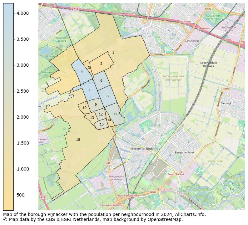 Image of the borough Pijnacker at the map. This image is used as introduction to this page. This page shows a lot of information about the population in the borough Pijnacker (such as the distribution by age groups of the residents, the composition of households, whether inhabitants are natives or Dutch with an immigration background, data about the houses (numbers, types, price development, use, type of property, ...) and more (car ownership, energy consumption, ...) based on open data from the Dutch Central Bureau of Statistics and various other sources!