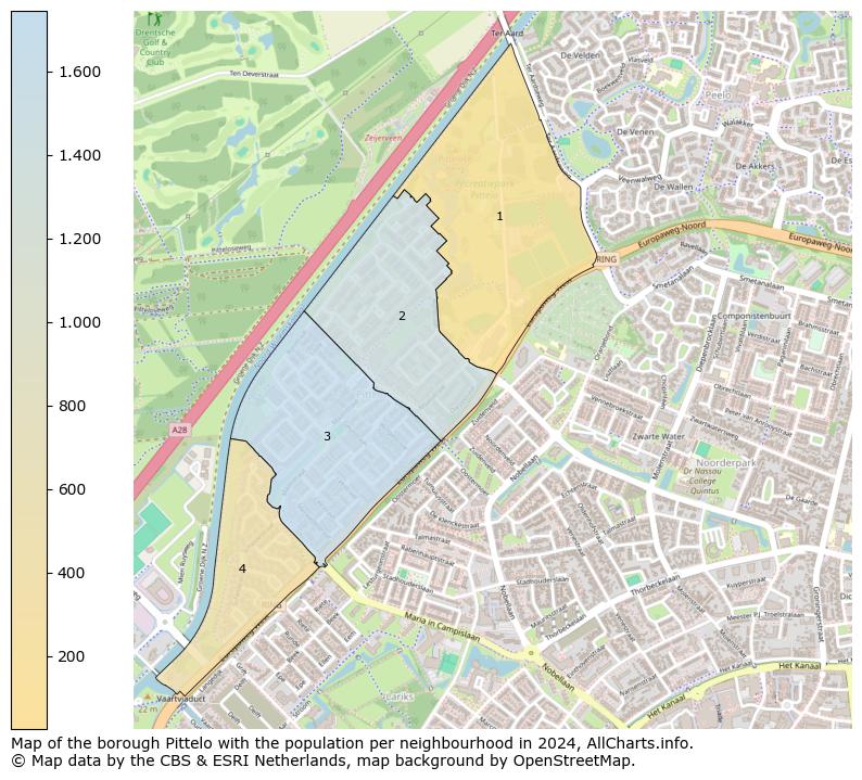 Image of the borough Pittelo at the map. This image is used as introduction to this page. This page shows a lot of information about the population in the borough Pittelo (such as the distribution by age groups of the residents, the composition of households, whether inhabitants are natives or Dutch with an immigration background, data about the houses (numbers, types, price development, use, type of property, ...) and more (car ownership, energy consumption, ...) based on open data from the Dutch Central Bureau of Statistics and various other sources!