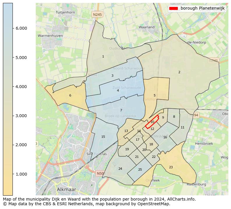 Image of the borough Planetenwijk at the map. This image is used as introduction to this page. This page shows a lot of information about the population in the borough Planetenwijk (such as the distribution by age groups of the residents, the composition of households, whether inhabitants are natives or Dutch with an immigration background, data about the houses (numbers, types, price development, use, type of property, ...) and more (car ownership, energy consumption, ...) based on open data from the Dutch Central Bureau of Statistics and various other sources!