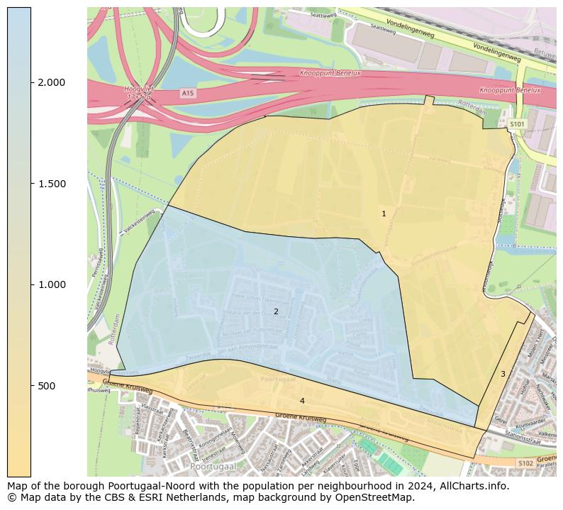 Image of the borough Poortugaal-Noord at the map. This image is used as introduction to this page. This page shows a lot of information about the population in the borough Poortugaal-Noord (such as the distribution by age groups of the residents, the composition of households, whether inhabitants are natives or Dutch with an immigration background, data about the houses (numbers, types, price development, use, type of property, ...) and more (car ownership, energy consumption, ...) based on open data from the Dutch Central Bureau of Statistics and various other sources!